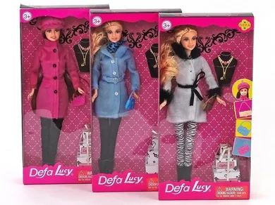 Adar, lalka, 29 cm w płaszczu, 1 szt.