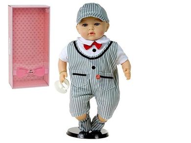 Adar, lalka bobas śpiewa i mówi po polsku, 45 cm