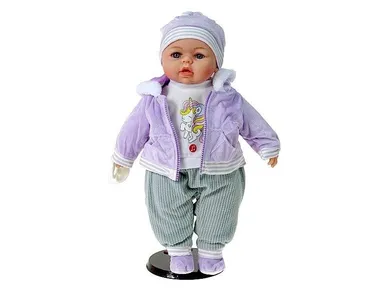 Adar, lalka bobas śpiewa i mówi po polsku, 45 cm