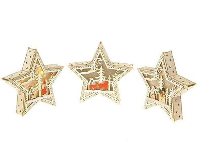 Adar, lampka LED z motywem świątecznym