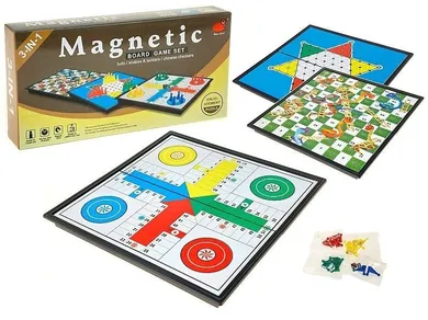Adar, magnetyczne gry familijne 3w1