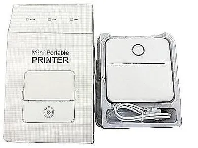 Adar, mini drukarka, przenośna, USB