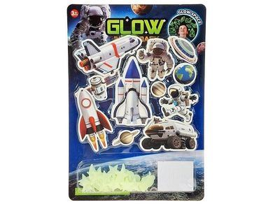 Adar, naklejki fluo na ścianę, 34,5-21 cm