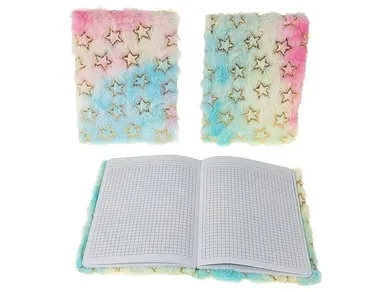 Adar, notes pluszowy, gwiazdki, 1 szt.