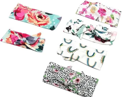 Adar, opaska materiałowa na włosy, 2 szt.