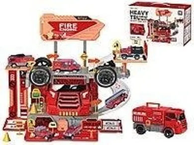 Adar, parking bazy straży pożarnej z pojazdami, 46 elementów