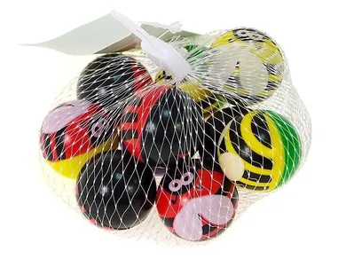 Adar, piłeczki kauczukowe, 10 szt.