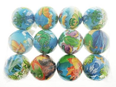 Adar, piłeczki piankowe, 6 cm, 12 szt.