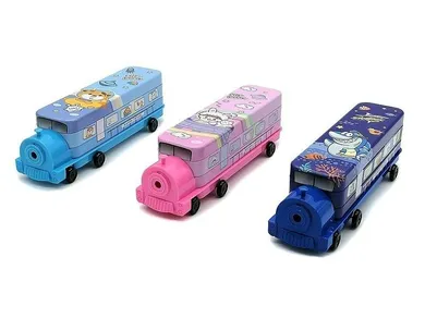 Adar, piórnik tuba, metalowy, autobus, 1 szt.