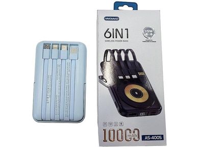 Adar, powerbank, 4 końcówki