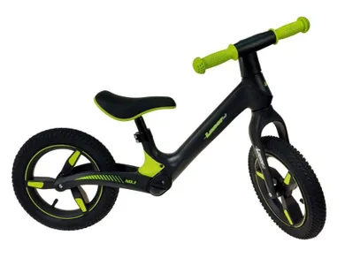 Adar, rowerek biegowy, czarny