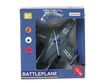 Adar, samolot na baterie, światło dźwięk