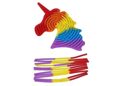 Adar, silikonowa układanka antystresowa jednorożec