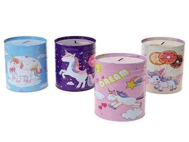 Adar, skarbonka metalowa jednorożec, 1 szt.