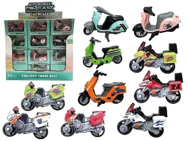 Adar, skuter metalowy, 1:64, 1 szt.