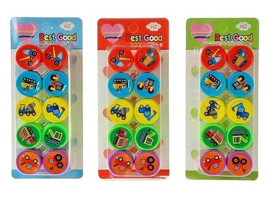 Adar, stempelki, 10 szt., 1 szt.