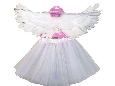 Adar, strój aniołka, skrzydła ze spódniczką