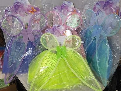 Adar, strój motylka, skrzydełka i spódniczka, 1 szt.