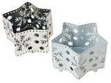 Adar, świecznik, gwiazda metalowa, ażurowa