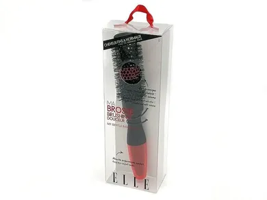 Adar, szczotka do włosów okrągła plastikowa