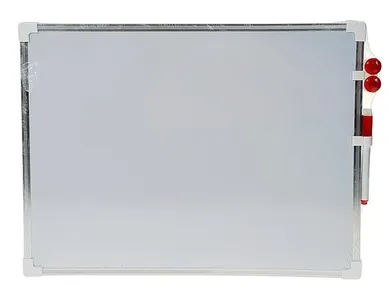 Adar, tablica magnetyczna, biała + flamaster suchościeralny