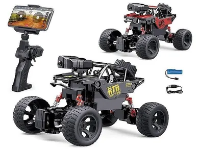 Adar, terenówka na radio z kamerą wifi metalowa, 1 szt.