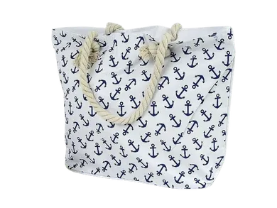 Adar, torba plażowa, kotwice, 50-36-20 cm