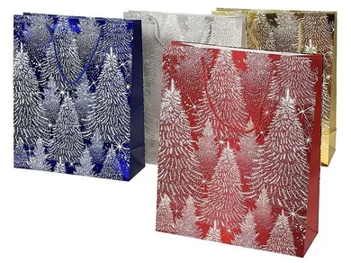 Adar, torebka prezentowa, Boże Narodzenie, 23-18-10 cm, 1 szt.