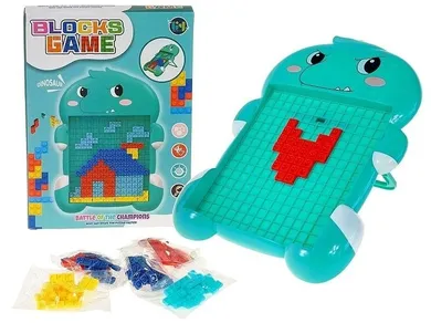 Adar, układanka mozaika, dinozaur