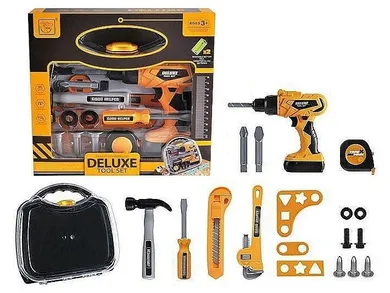 Adar, wiertarka na baterie z akcesoriami w walizce