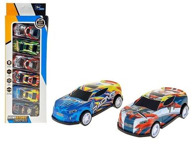 Adar, zestaw, 6 aut metalowych, 26,5-9-2,6 cm