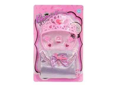 Adar, zestaw piękności, korona, kolczyki, pierścionek, torebka