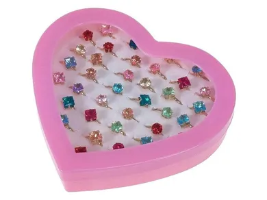 Adar, zestaw pierścionków, 36 szt.