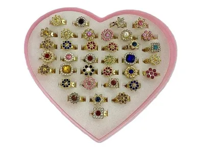 Adar, zestaw pierścionków, 36 szt.