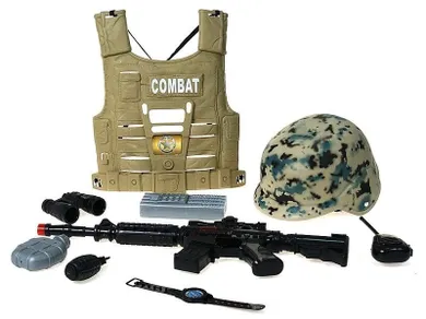 Adar, zestaw wojskowy z hełmem i kamizelką