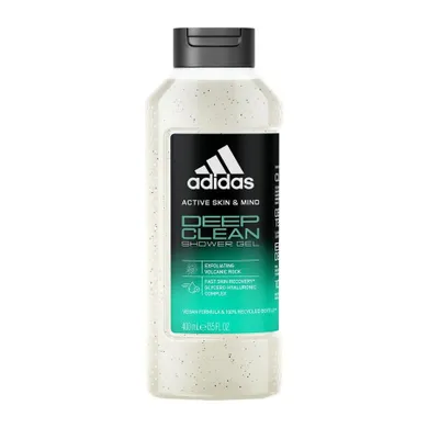 Adidas, Active Skin & Mind, Deep Clean, żel pod prysznic dla mężczyzn, 400 ml