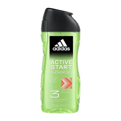 Adidas, Active Start, żel pod prysznic dla mężczyzn, 250 ml