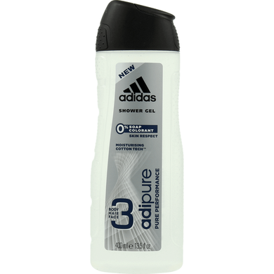 Adidas, AdiPure Man, żel pod prysznic, 400 ml