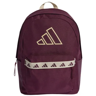 Adidas, Classic Tape, plecak, bordowy
