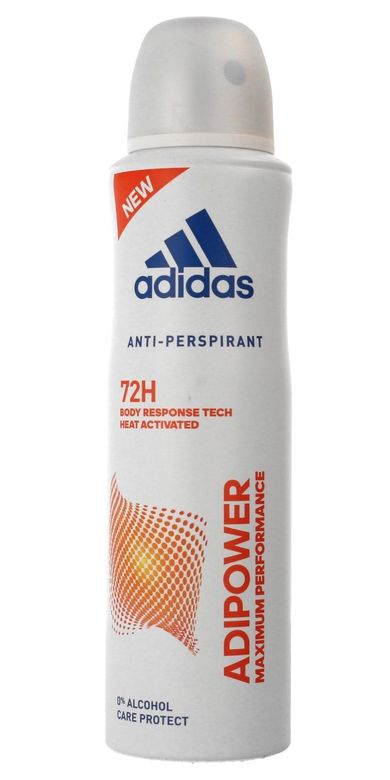 Adidas, for Woman Adipower, dezodorant 72H, spray, 150 ml