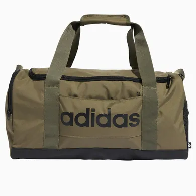 Adidas, Linear Duffel, torba, zielona, IN6114