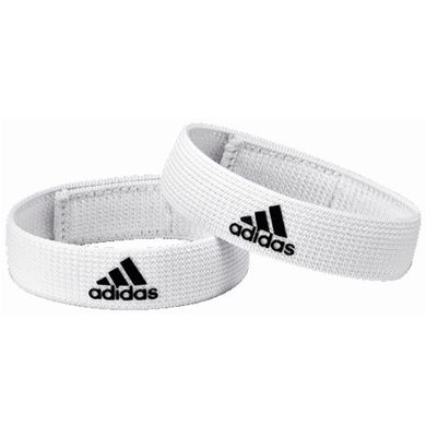 Adidas, opaska na getry, biały, rozmiar wąska