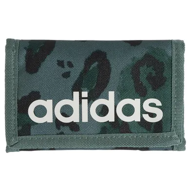 Adidas, portfel sportowy, zielony