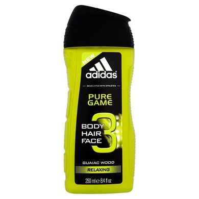 Adidas, Pure Game, żel pod prysznic, 250 ml