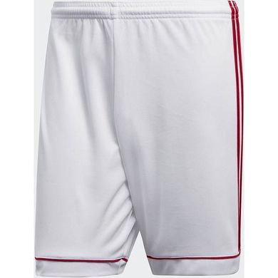 Adidas, Squadra 17, spodenki męskie, biało-czerwone, rozmiar S