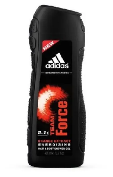 Adidas, Team Force, żel pod prysznic, 400 ml