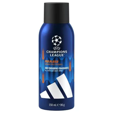 Adidas, Uefa Champions League Pro Player, dezodorant, spray, 150 ml