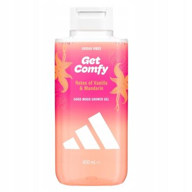 Adidas, Vibes Adidas, Get Comfy, relaksujący żel pod prysznic, 400 ml