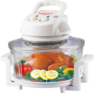 Adler, kombiwar halogenowy, 12 l, 1300W, AD 6304