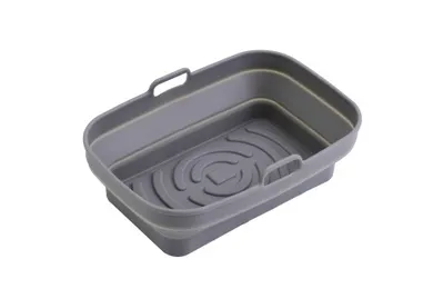 Adler, tacka do frytkownicy beztłuszczowej, silikonowa, prostokątna, 19,8-13,1 cm